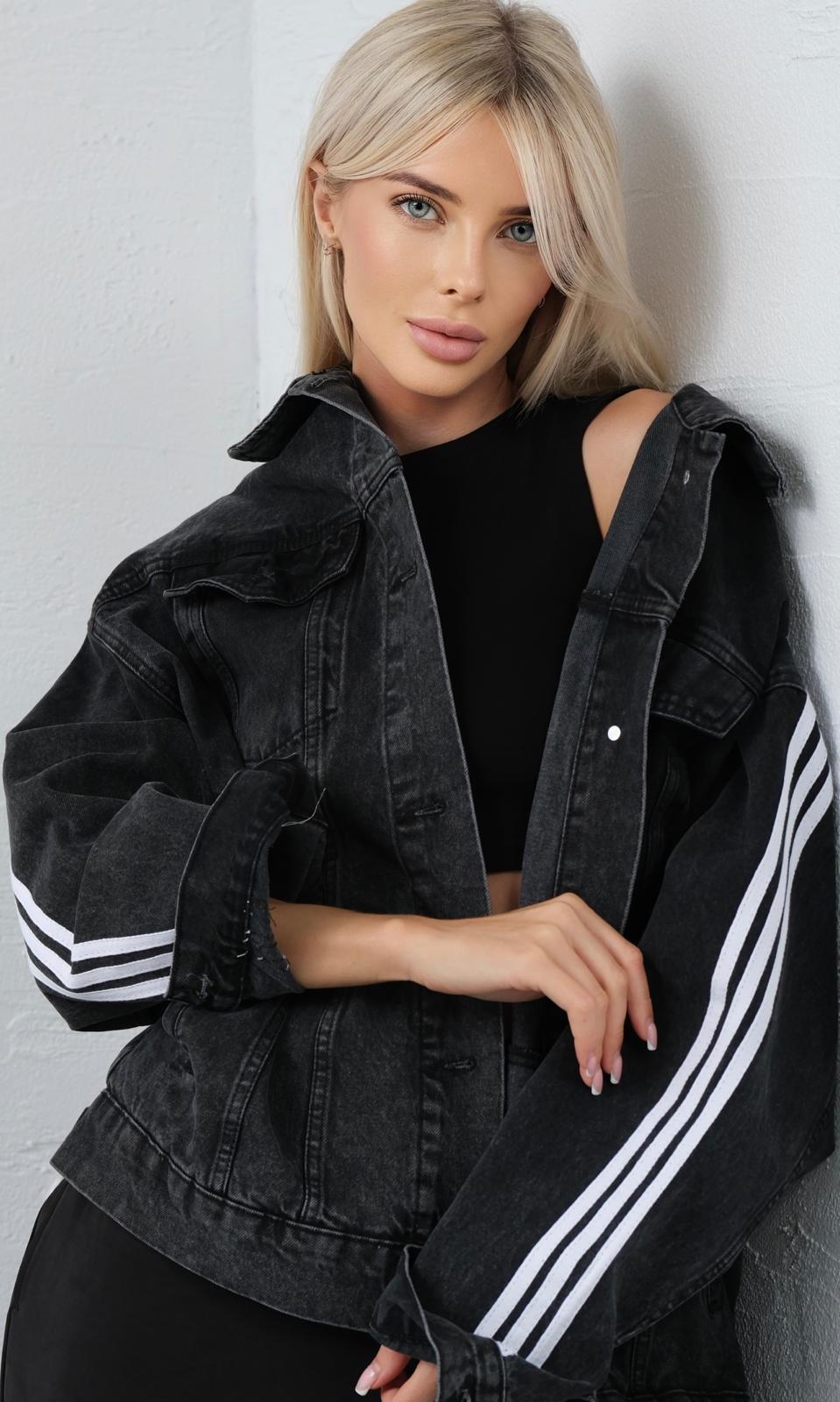 დენიმი, ჯინსი Women's Denim Jacket CHAMUR NATIONAL 12WhatsApp Image 2024-09-10 at 12.15.20.jpeg